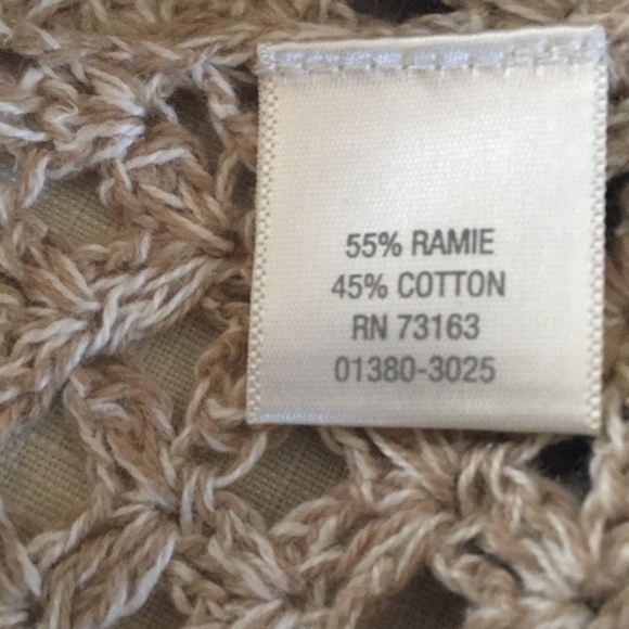 COPY - NWT Christopher & Banks Open Weave Shrug/Sweater - Picture 4 of 4